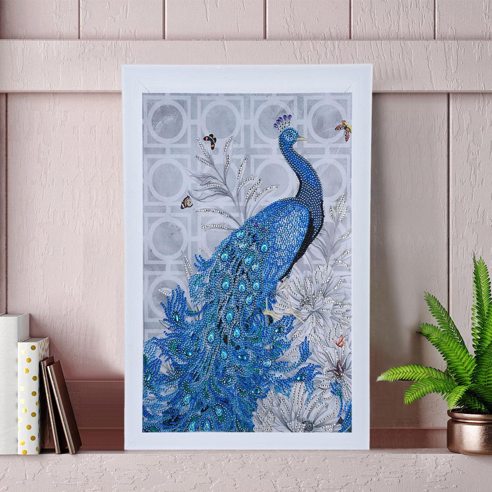 peacock | Special Shaped Diamond Painting Kits