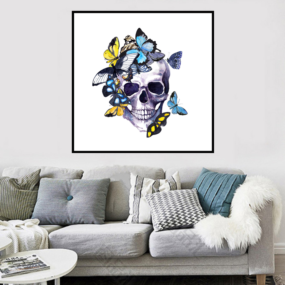 Skull | Full Round Diamond Painting Kits