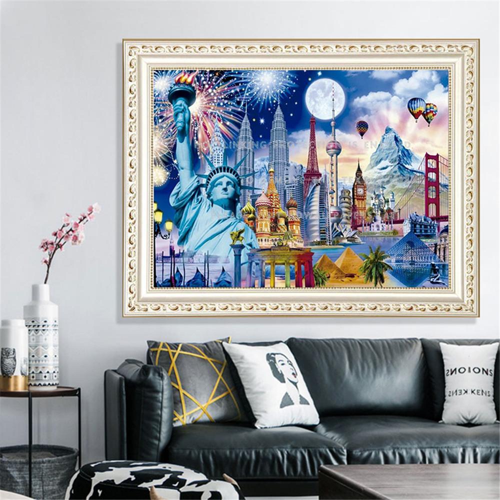 Statue of Liberty  | Full Square Diamond Painting Kits