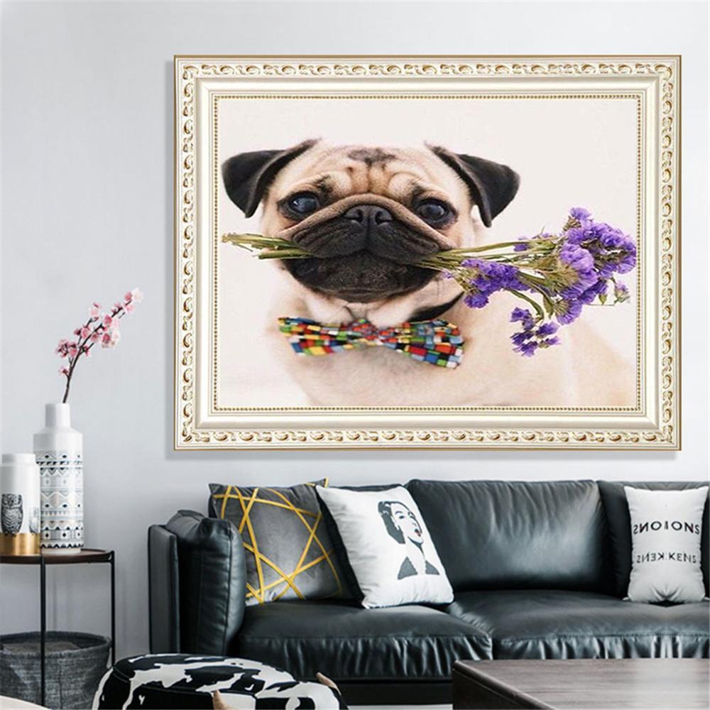 Dog  | Full Square Diamond Painting Kits