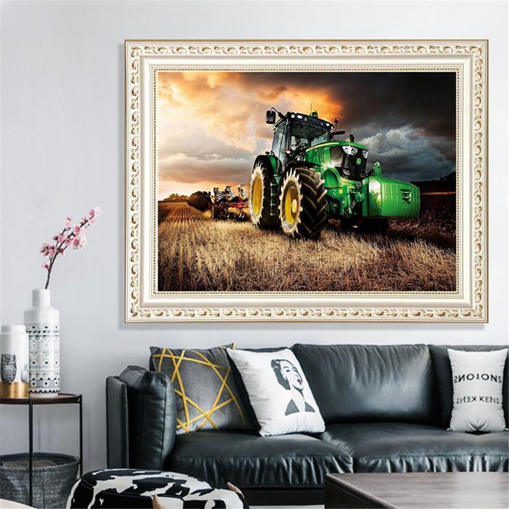 John Deere | Kits de peinture au diamant carré complet 