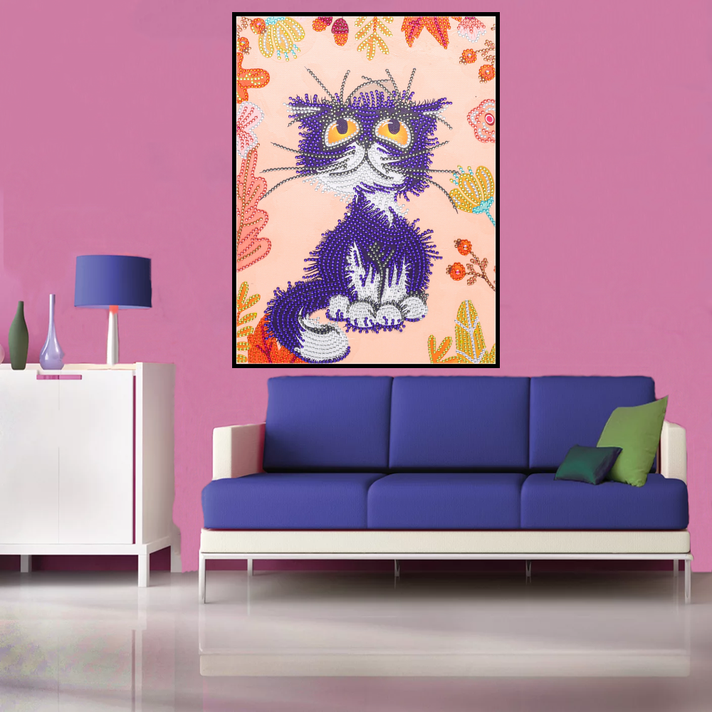 Cat | Special Shaped Diamond Painting Kits