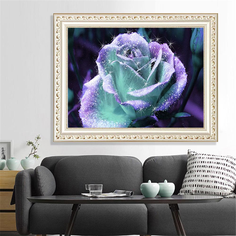 Rose Flower  | Full Square Diamond Painting Kits