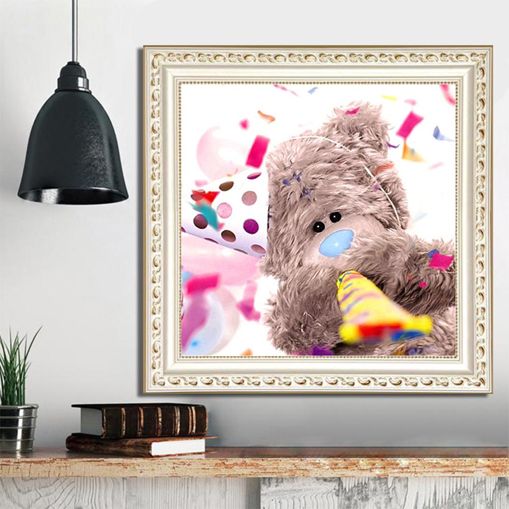 Toy Bear  | Full Round Diamond Painting Kits