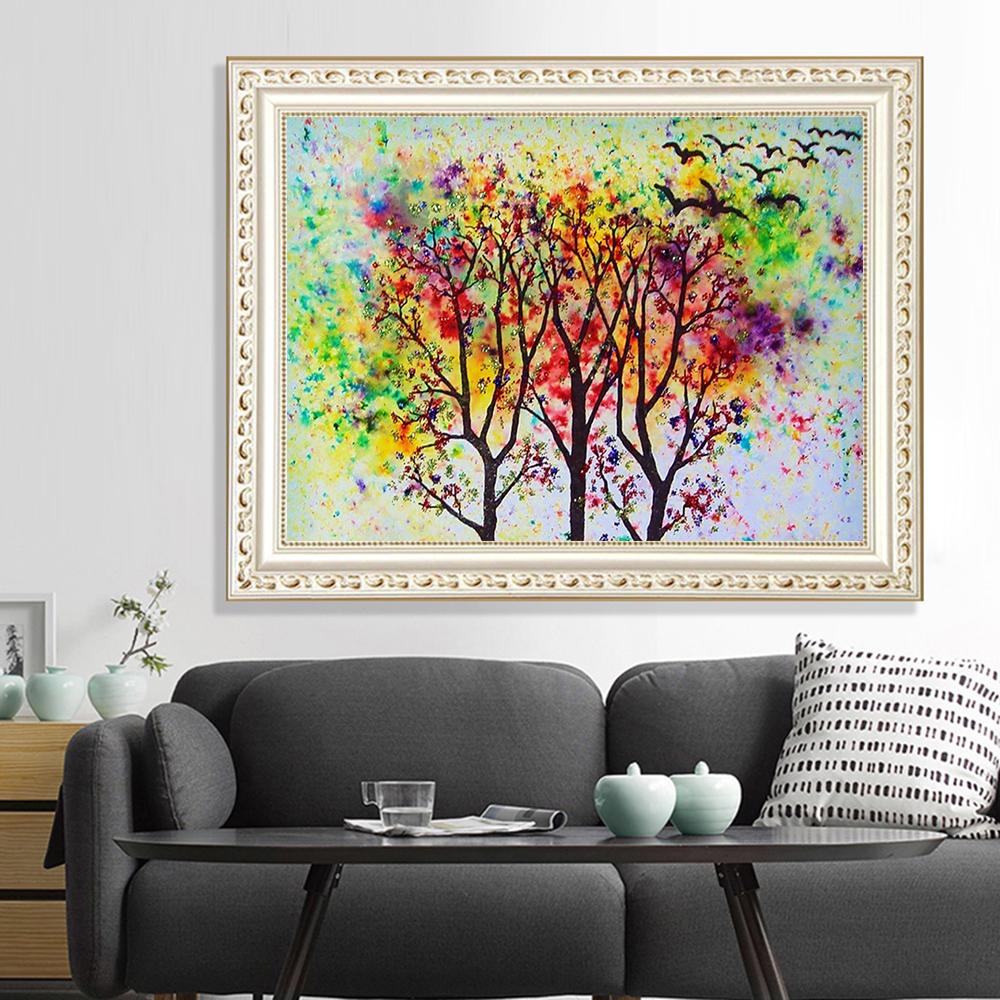 The Beautiful Tree Scenery  | Full Round Diamond Painting Kits