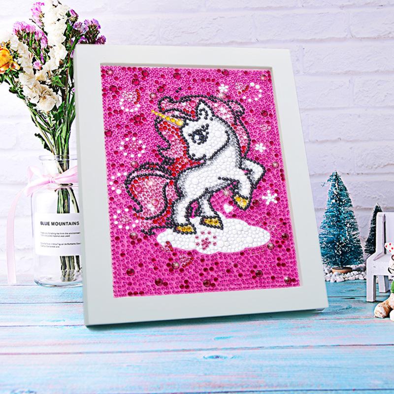 Children's Series-Unicorn Crystal Diamond Painting-（Frameless）