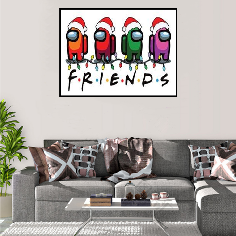 friend | Full Round Diamond Painting Kits