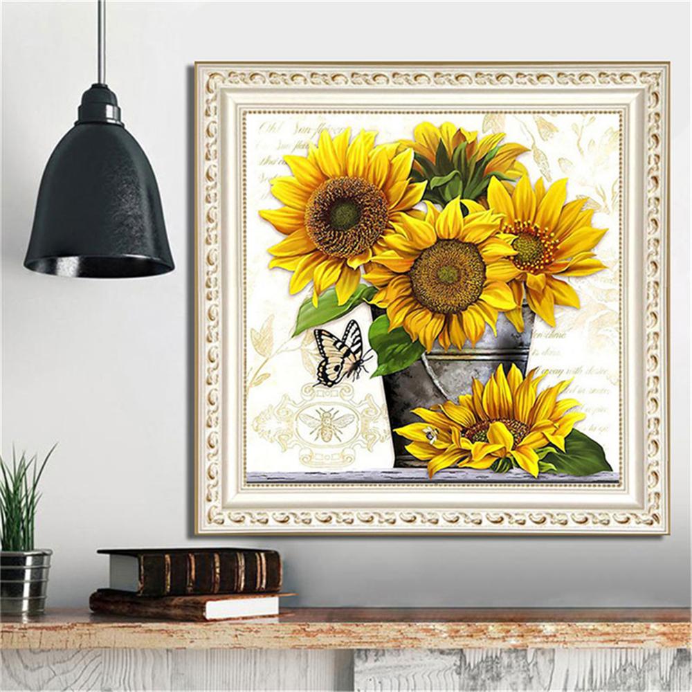 Sonnenblume | Full Square Diamond Painting Kits