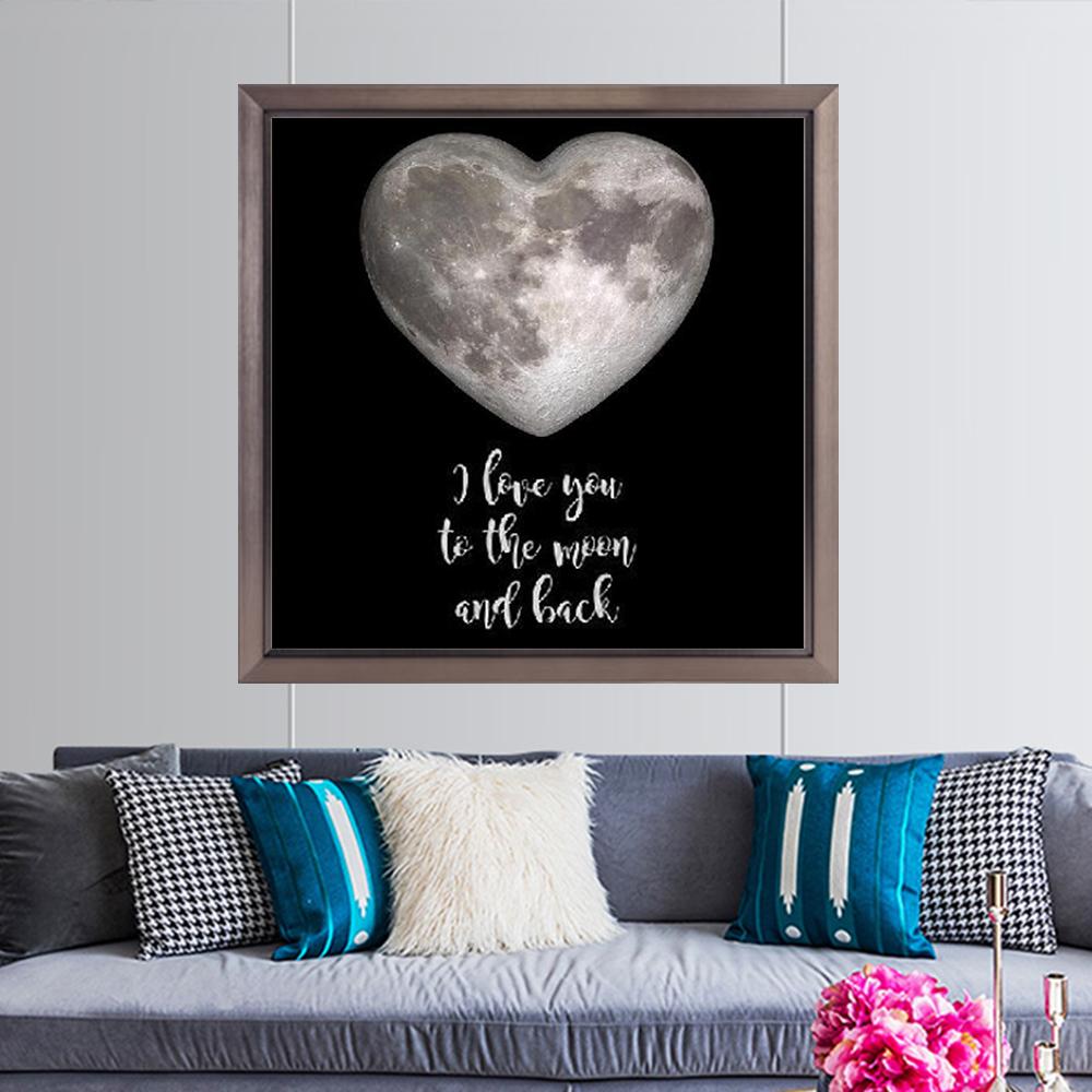 I Love You | Full Round Diamond Painting Kits