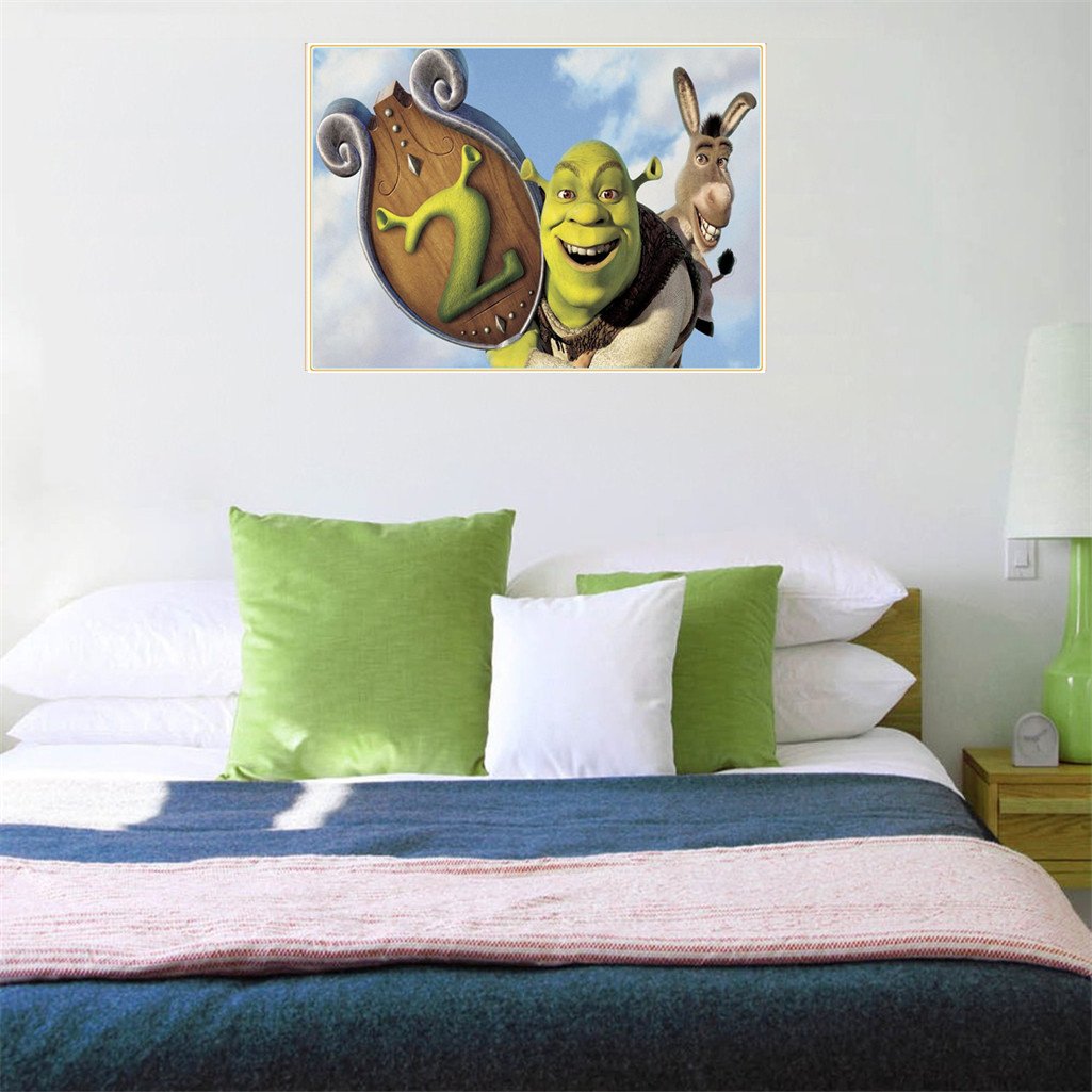 Shrek | Full Round Diamond Painting Kits