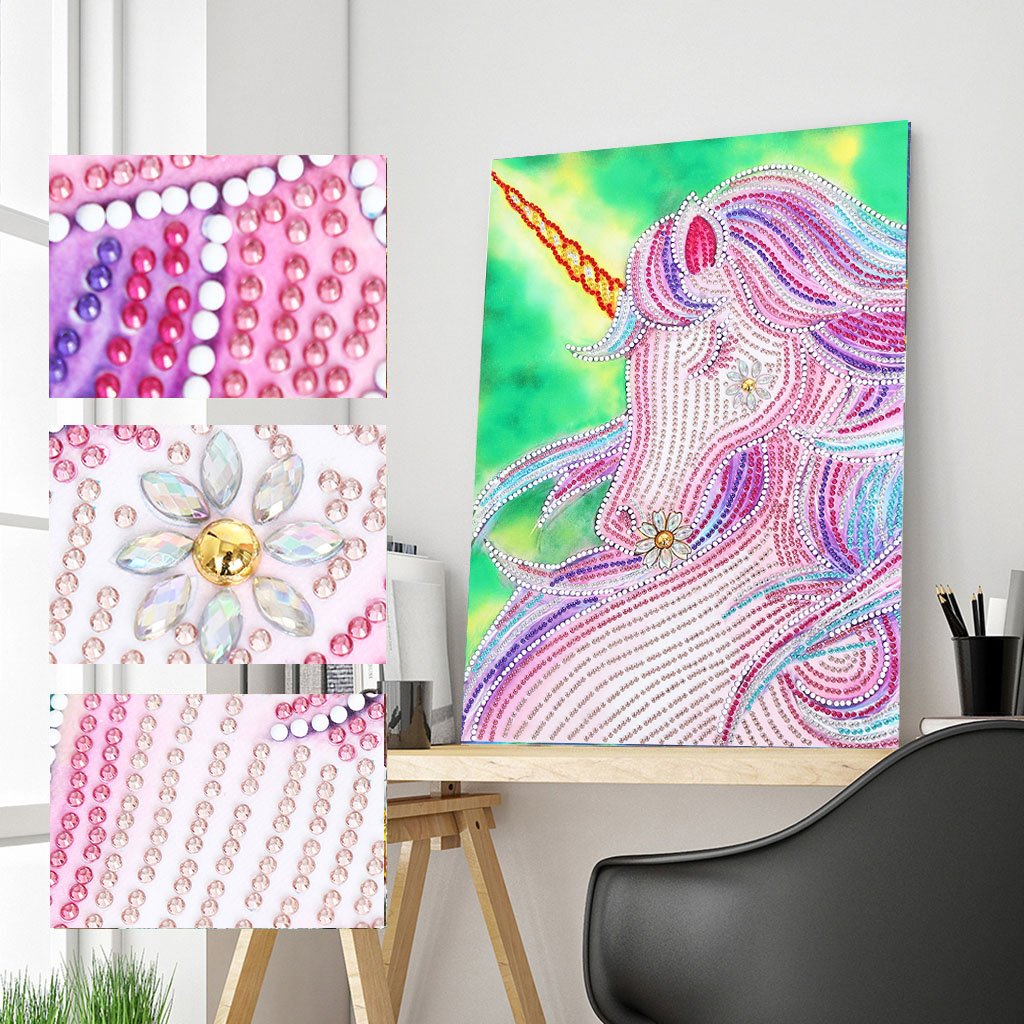 licorne | Kits de peinture diamant lumineux 