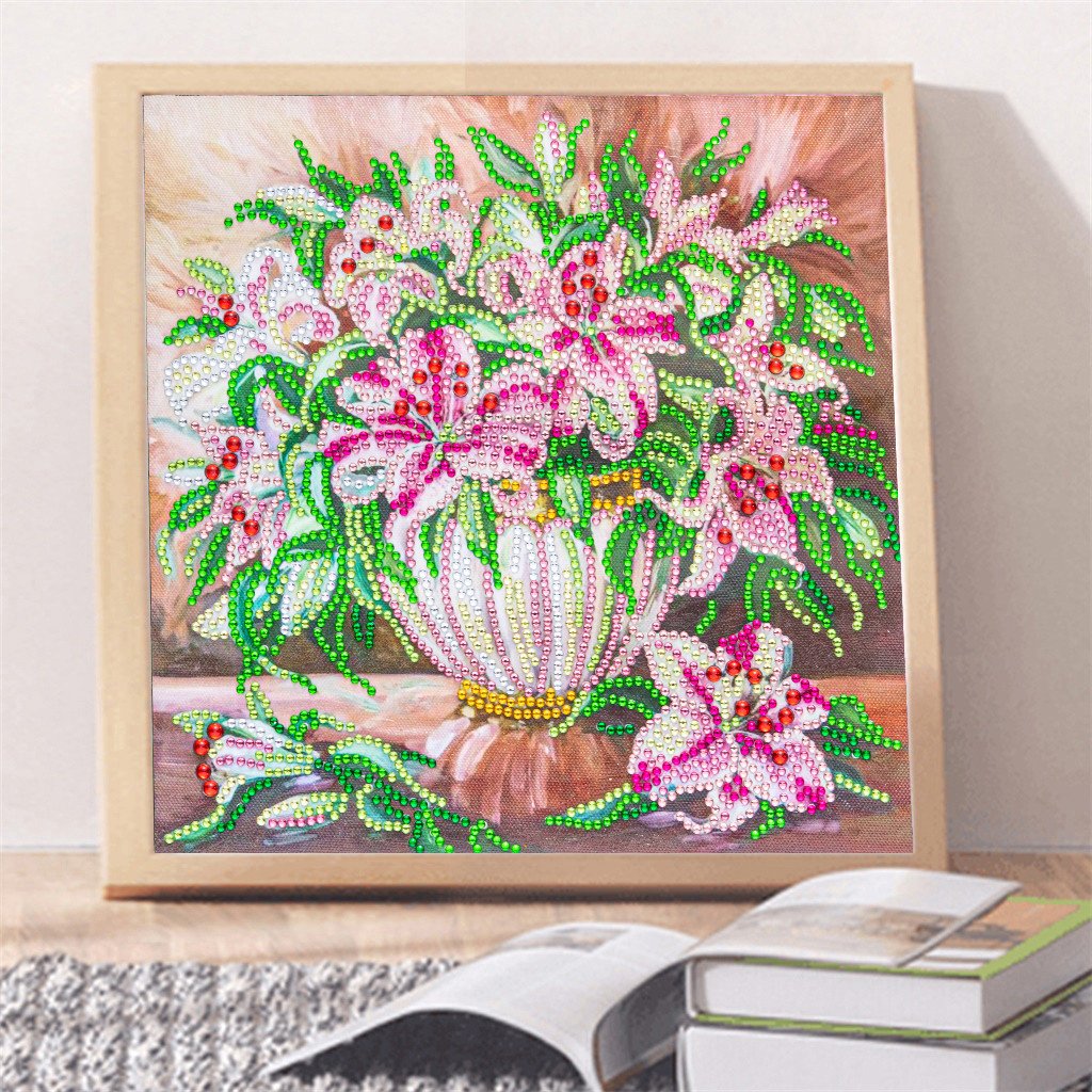 Flowers | Special Shaped | Crystal Rhinestone Diamond Painting Kits