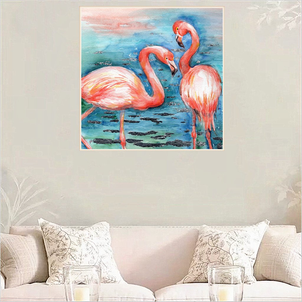 Flamingo | Full Round Diamond Painting Kits