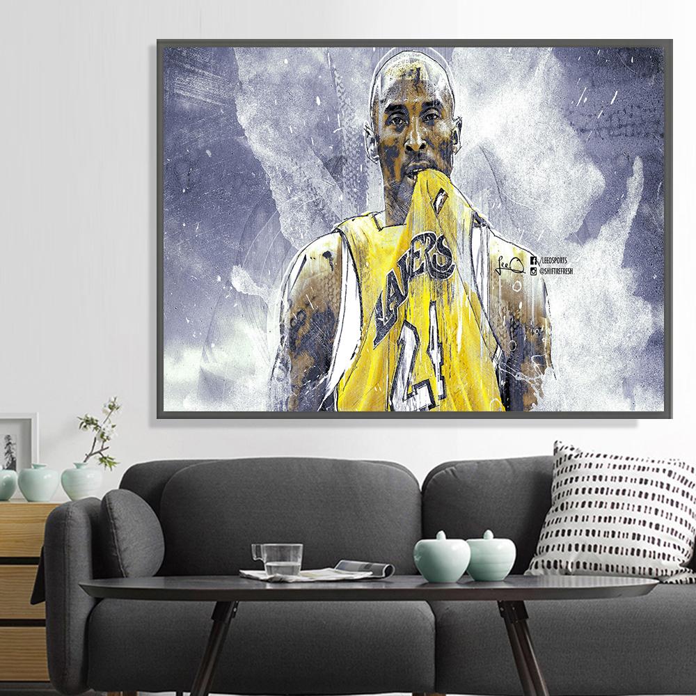 Diamantmalerei | Volle Runde | Kobe Bryant