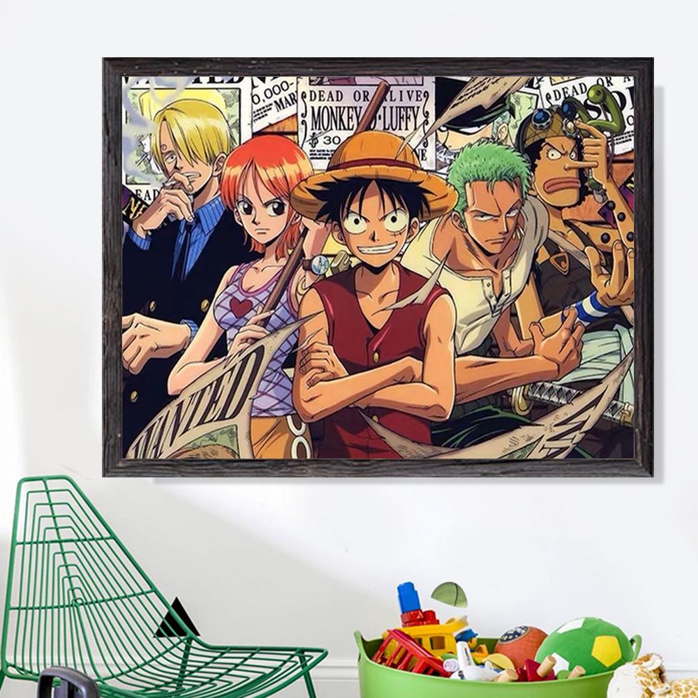 One Piece  | Full Square Diamond Painting Kits