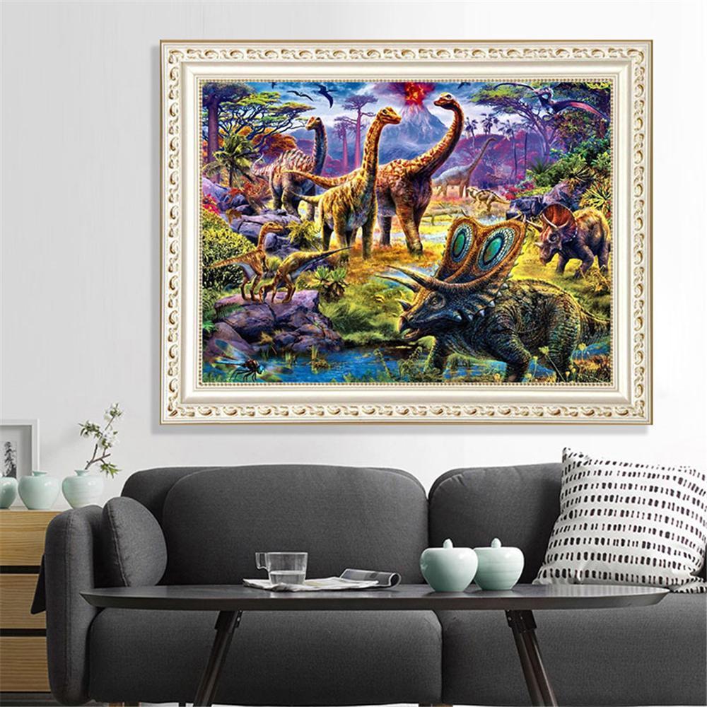 Dinosaurier | Full Square Diamond Painting Kits 