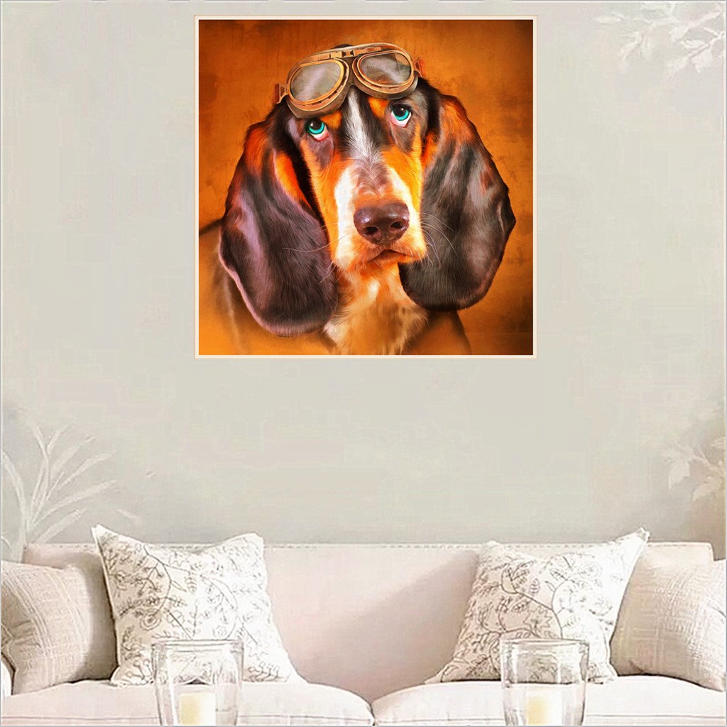 Dog | Full Round Diamond Painting Kits