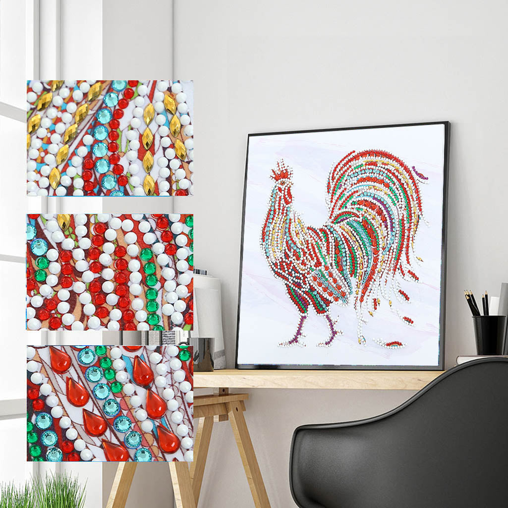 Cock | Luminous Diamond Painting Kits