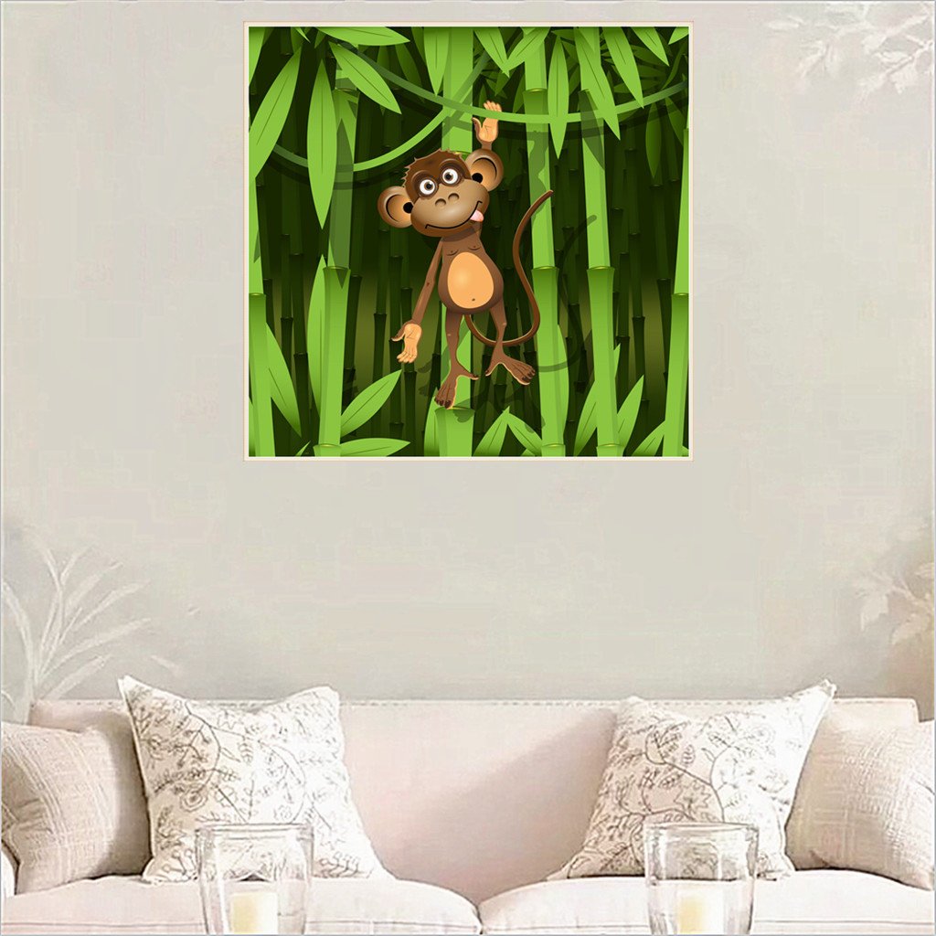 monkey | Full Round Diamond Painting Kits