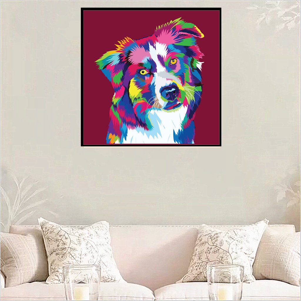 Dog | Full Round Diamond Painting Kitsswan