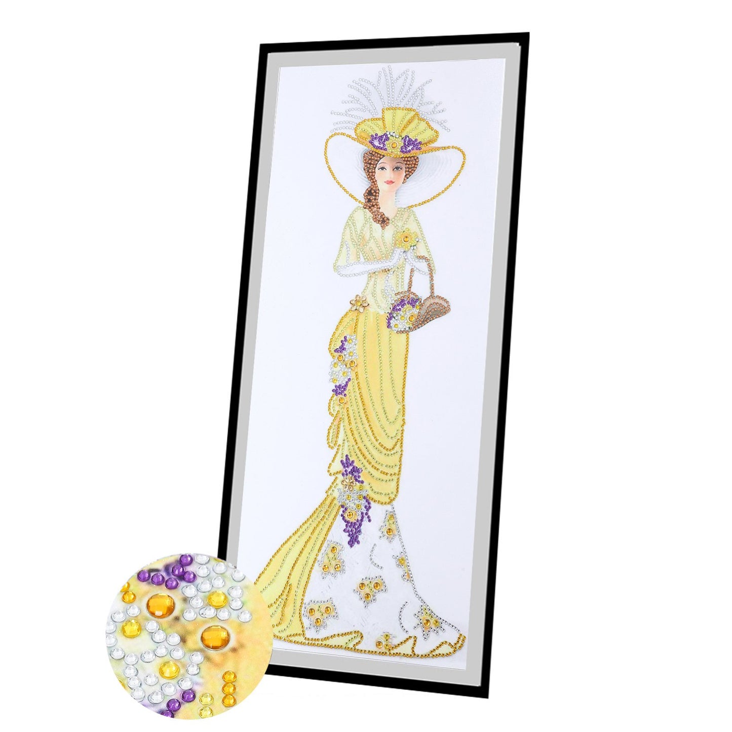 Fashion Girl | Special Shaped Diamond Painting Kits