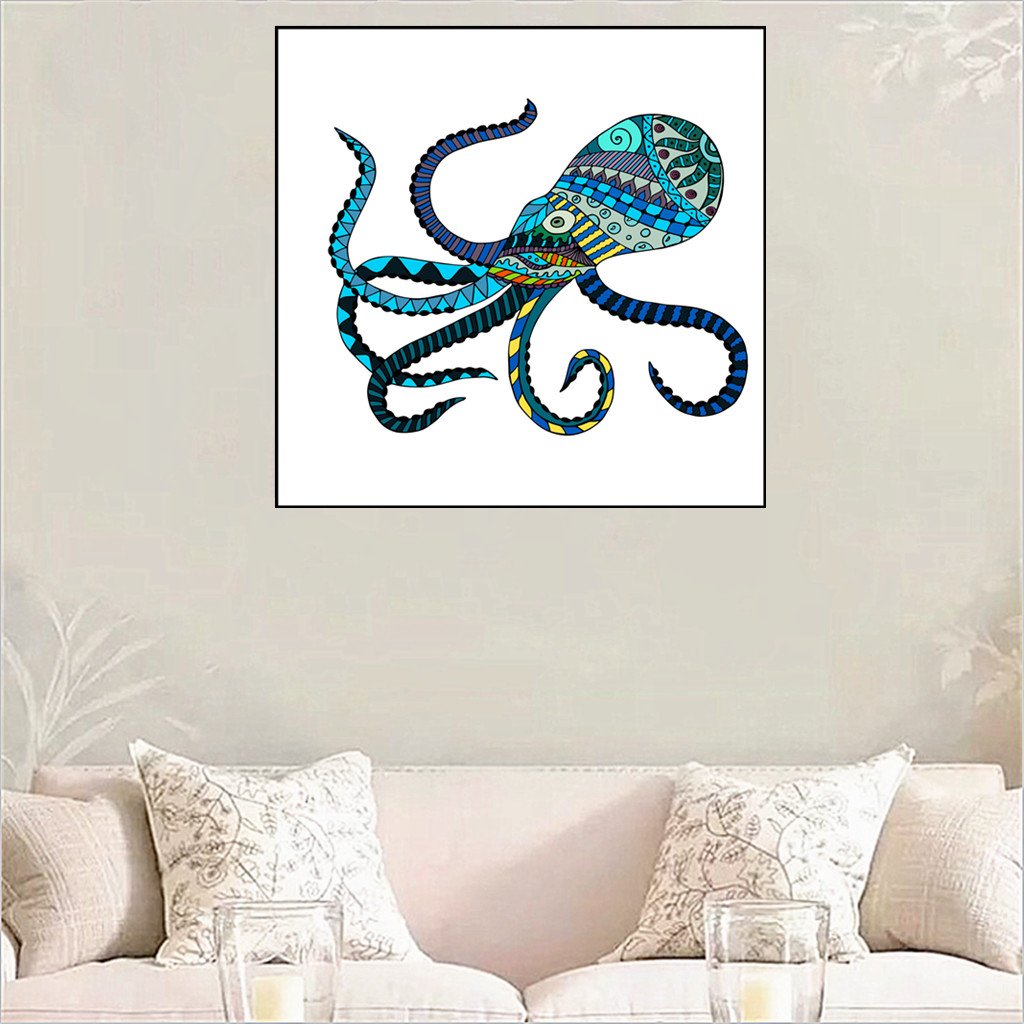 octopus | Full Round Diamond Painting Kits