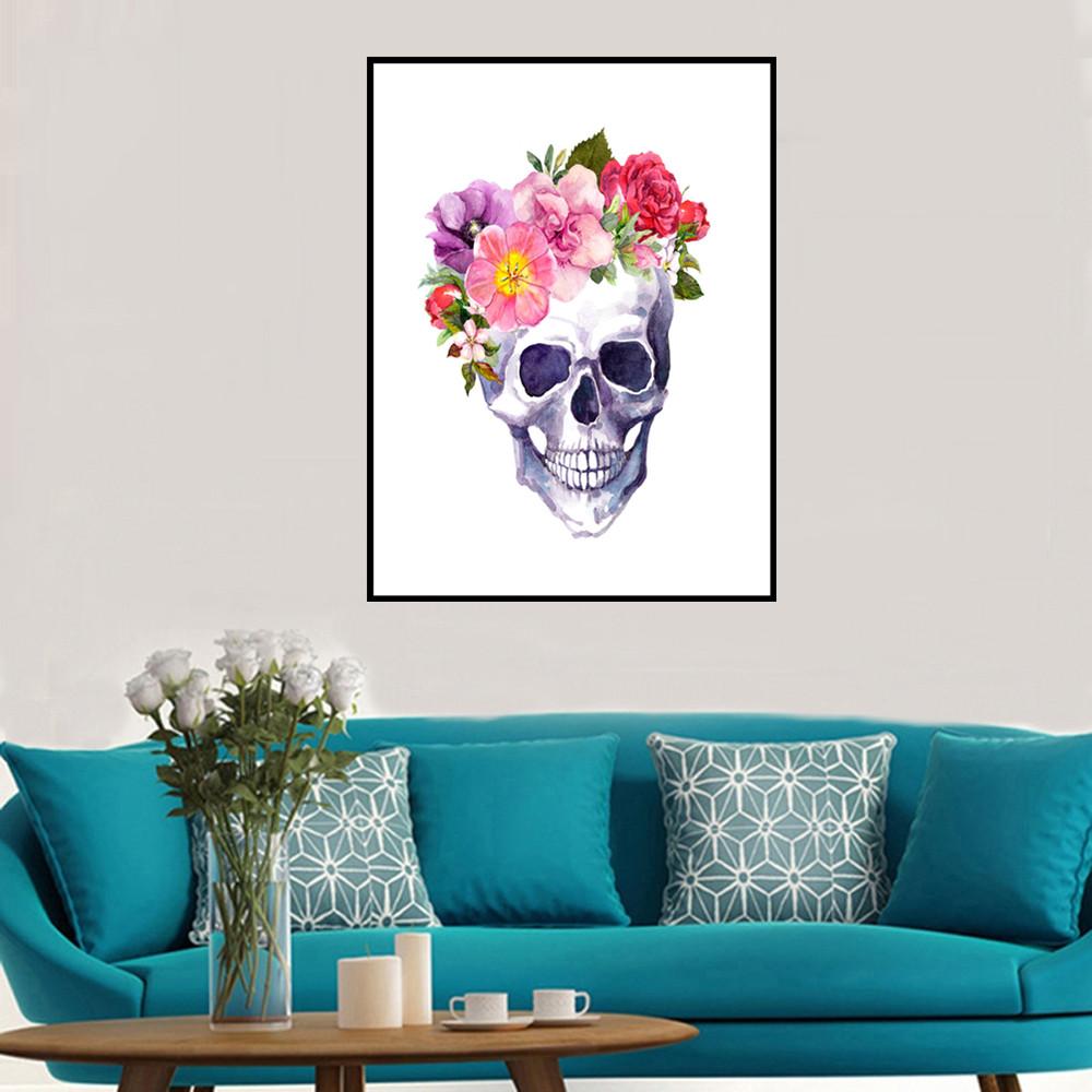 Skull | Full Round Diamond Painting Kits