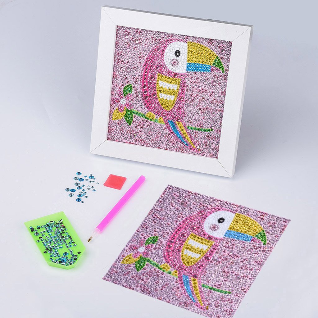 Children's Series-| Woodpecker | Crystal Rhinestone Diamond Painting Kits