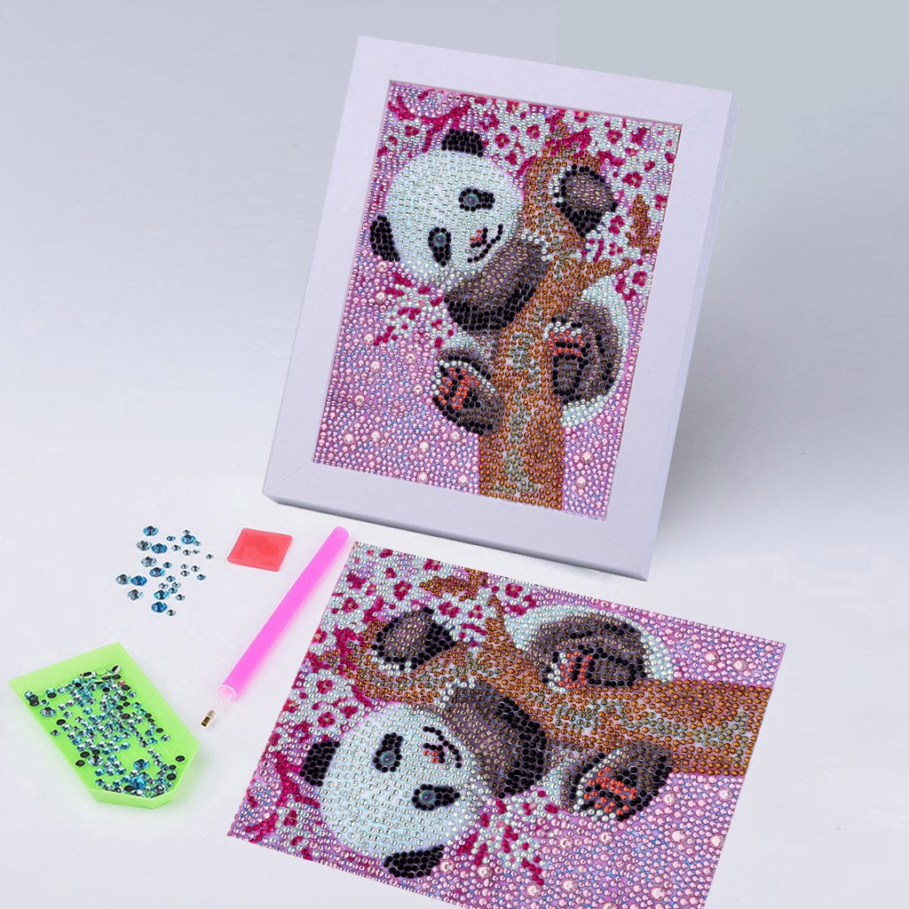 Children's Series-| Panda | Crystal Rhinestone Diamond Painting Kits