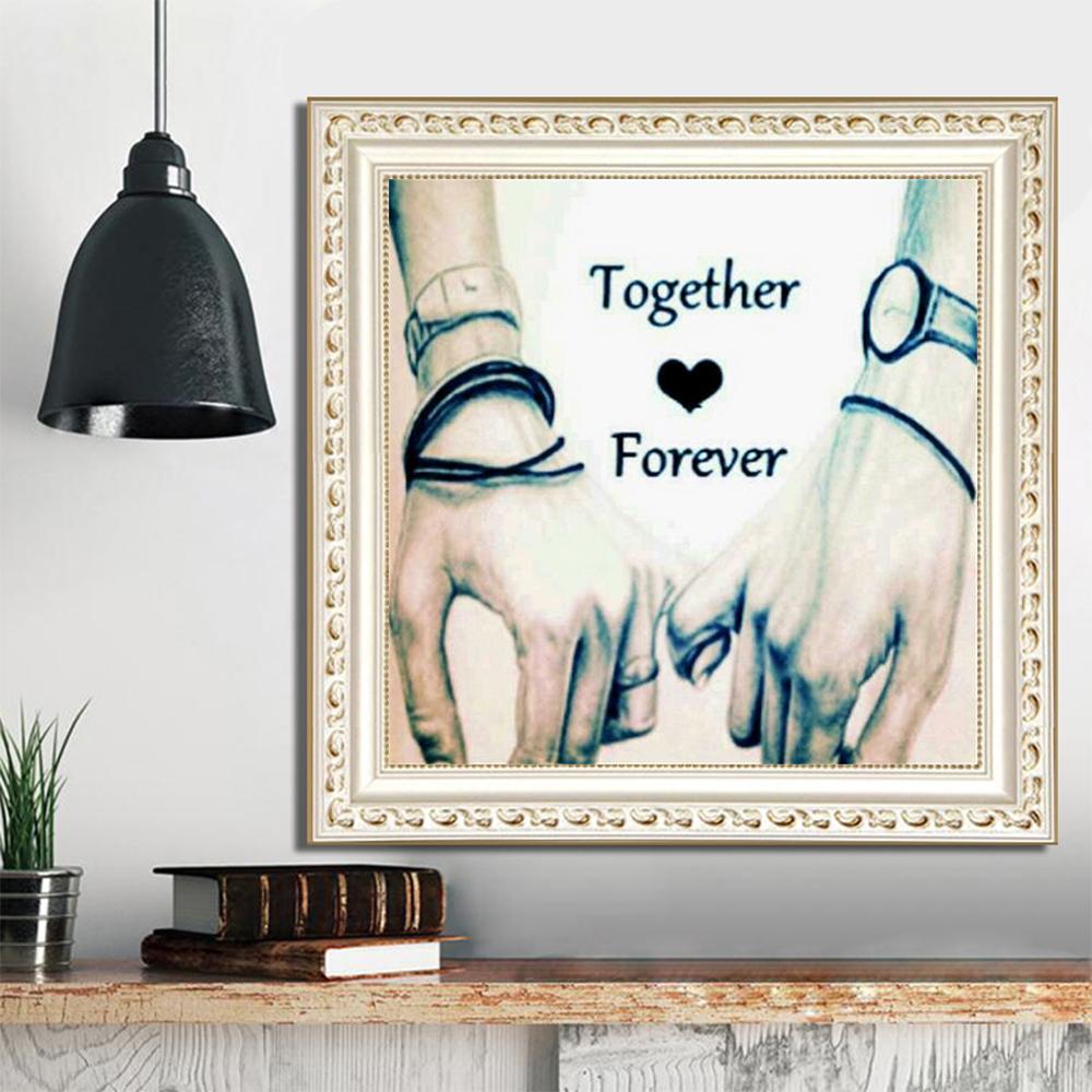 Together Forever Love | Full Round Diamond Painting Kits