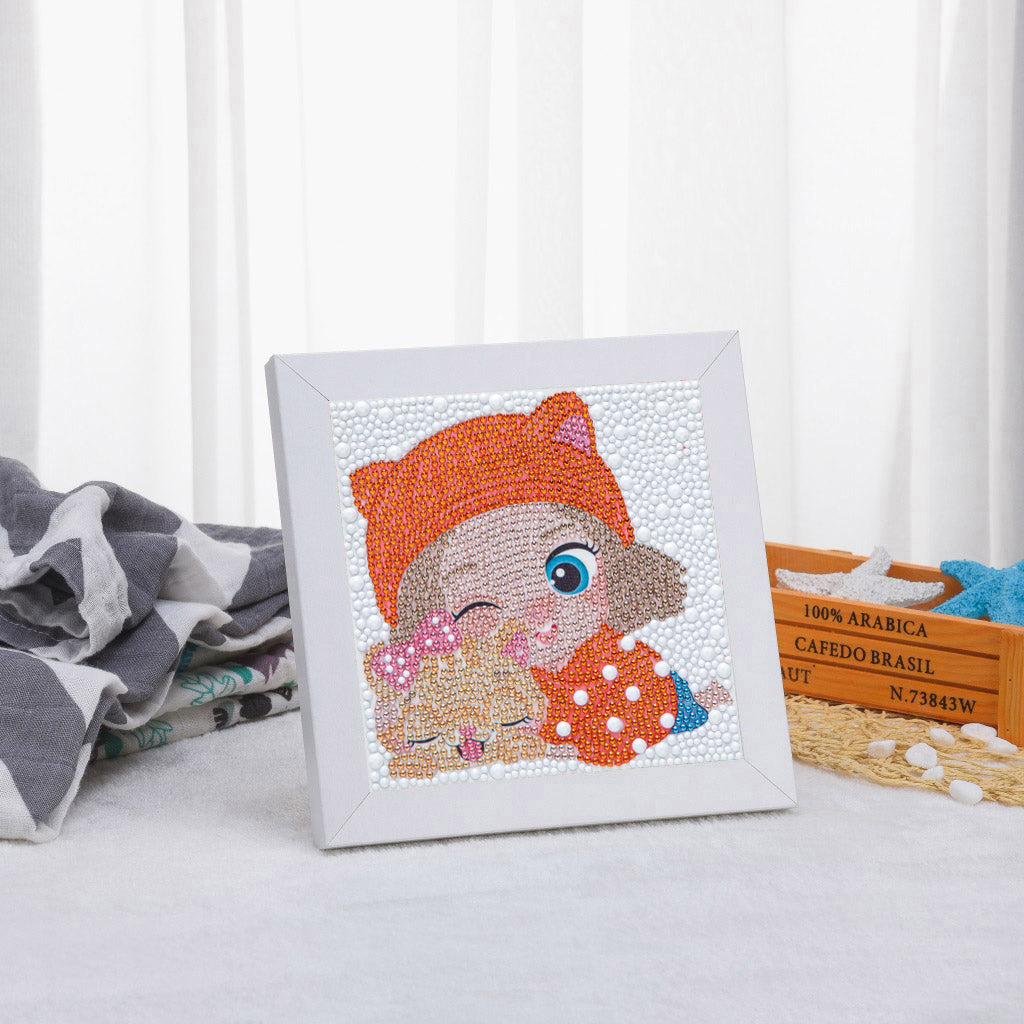 Baby Girl | Crystal Rhinestone Diamond Painting Kits for children
