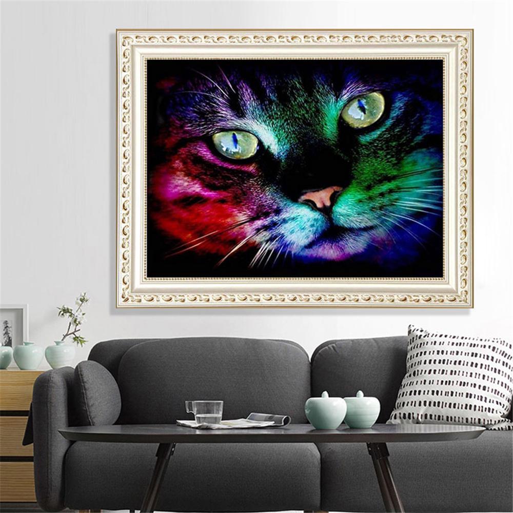 Cat  | Full Square Diamond Painting Kits