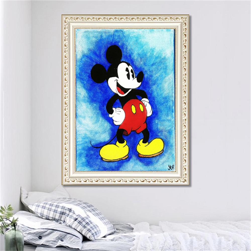 The Mickey Mouse  | Full Round Diamond Painting Kits