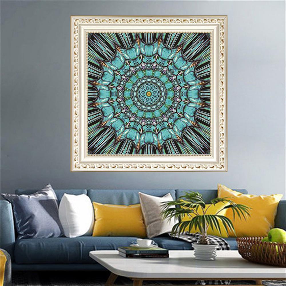 Abstract Art Painting Flower | Full Round Diamond Painting Kits