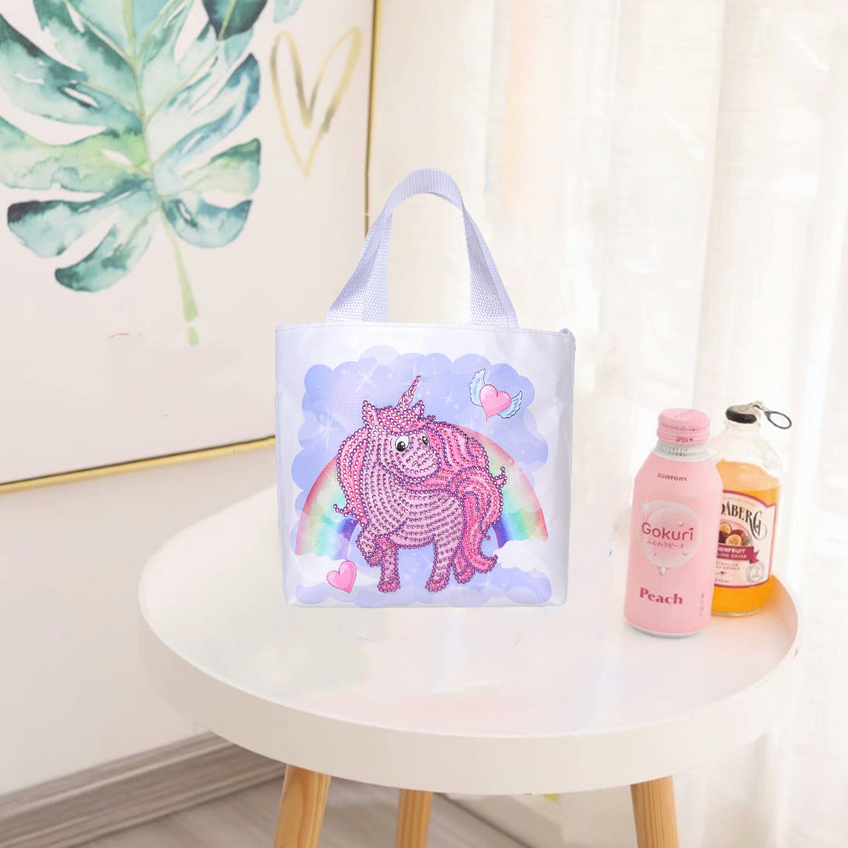 DIY special-shaped Diamond painting package Children's handbag | Unicorn