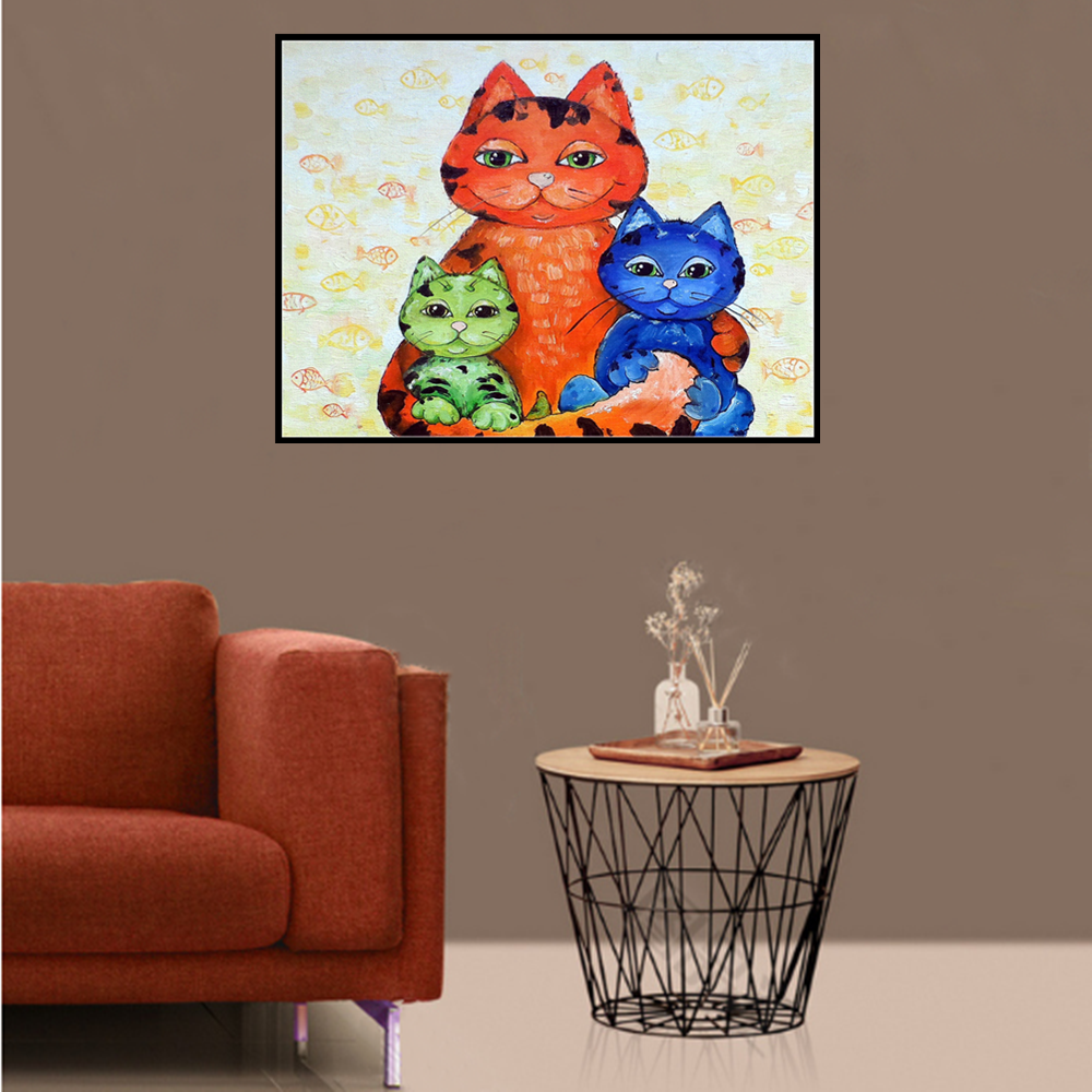 Cat | Full Round Diamond Painting Kits