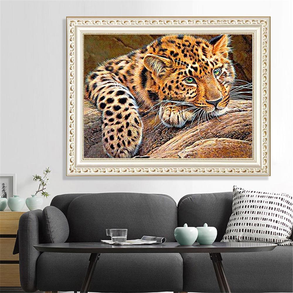 Leopard | Full Square Diamond Painting Kits