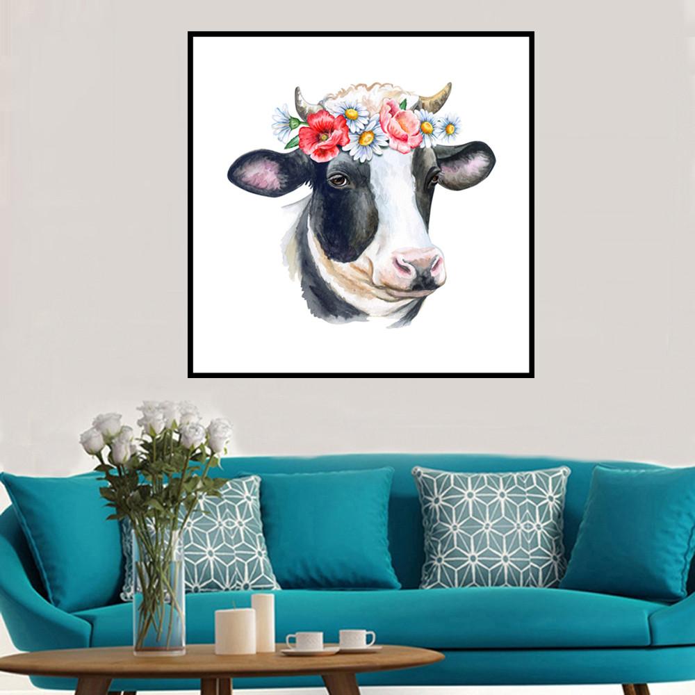 Cows | Full Round Diamond Painting Kits