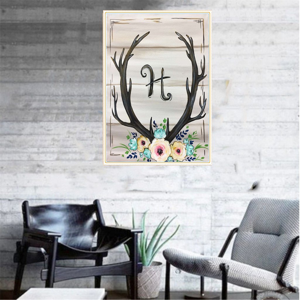 Antlers | Full Round Diamond Painting Kits