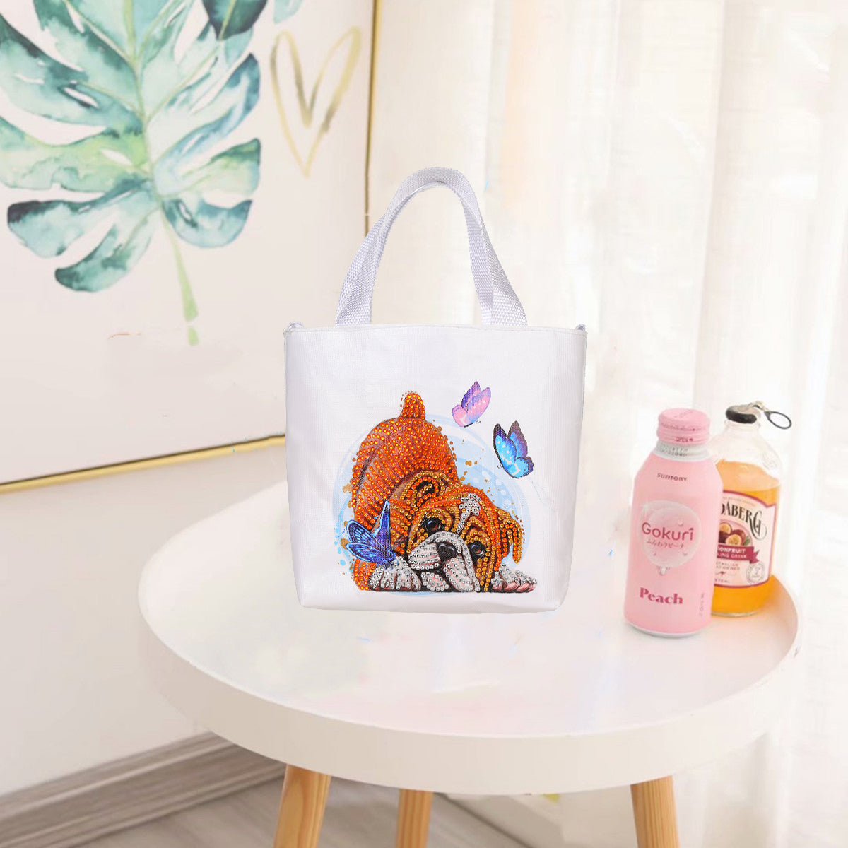 DIY special-shaped Diamond painting package Children's handbag | Dog