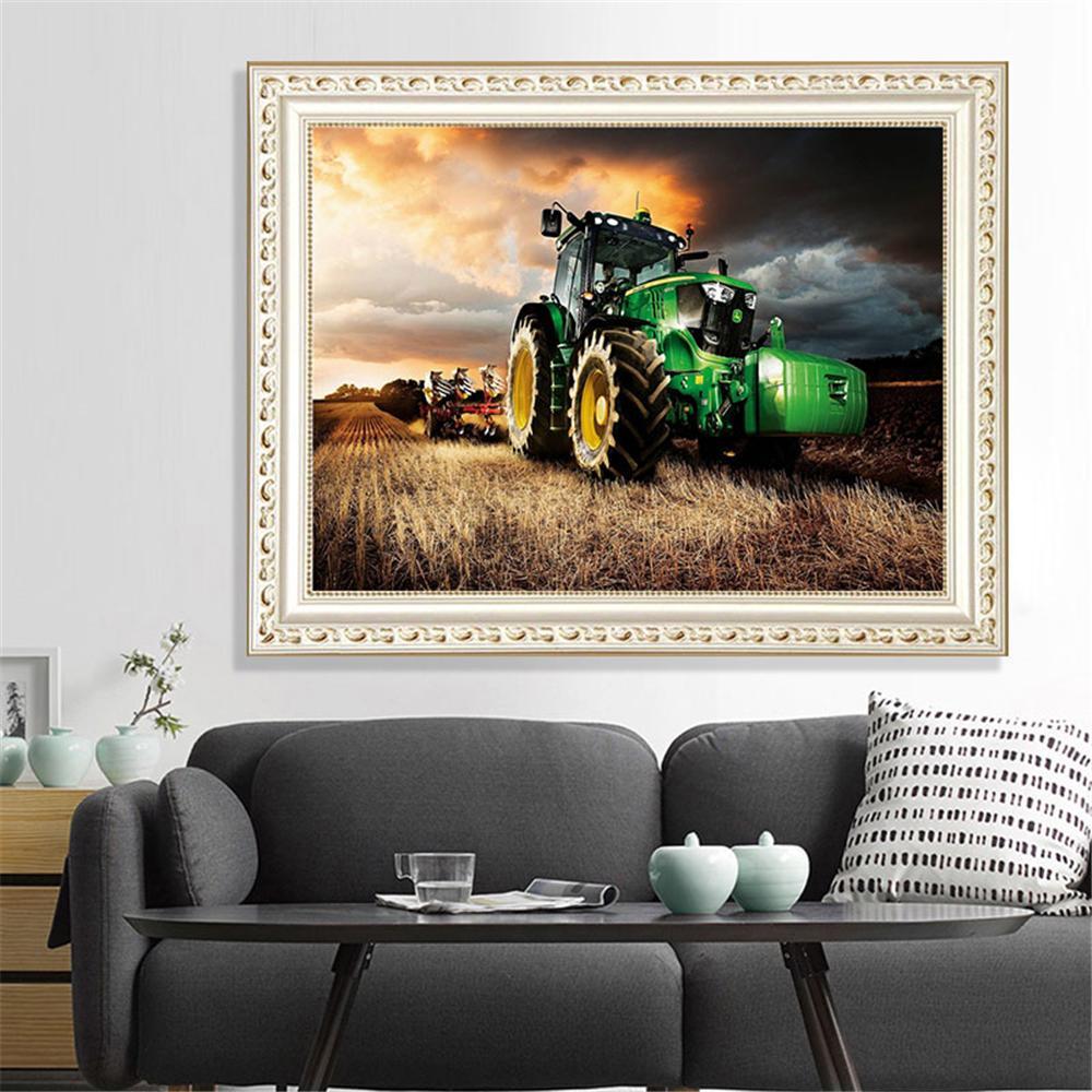 John Deere | Kits de peinture au diamant carré complet 