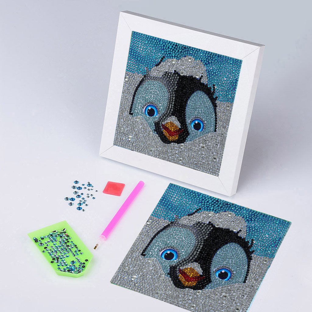 Children's Series-| Penguin | Crystal Rhinestone Diamond Painting Kits
