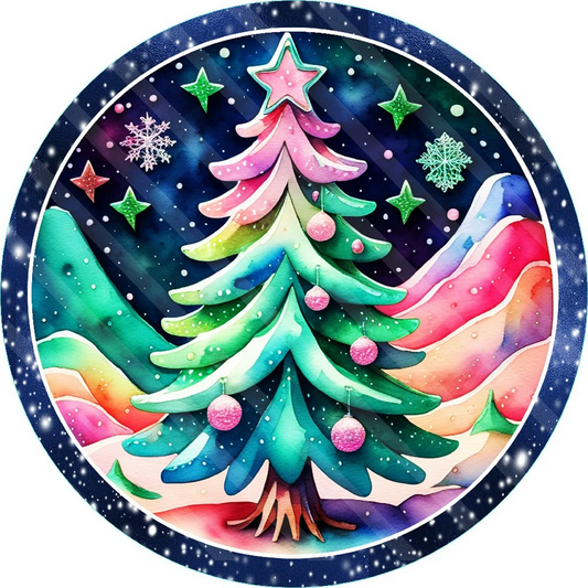 AB Diamond Painting Kit | Christmas Tree