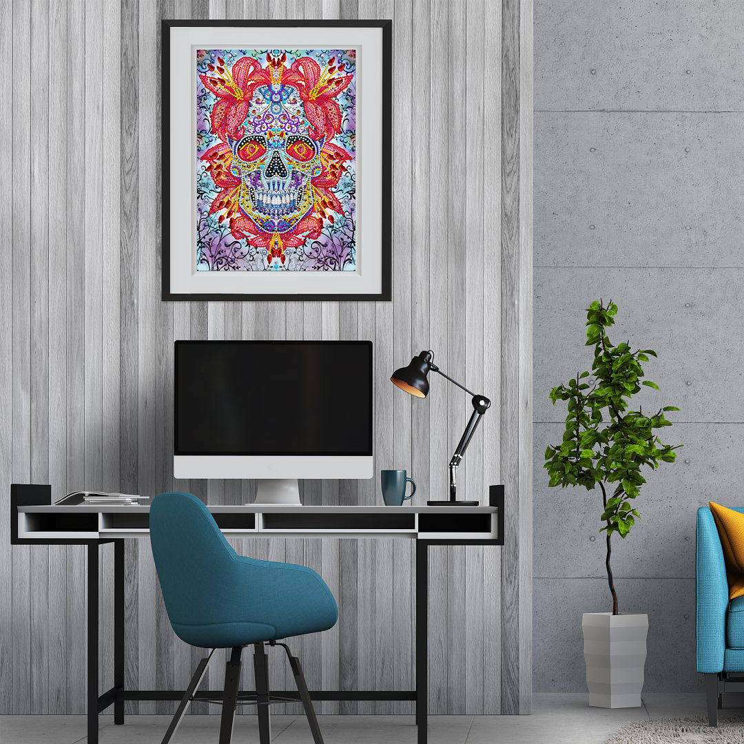 Skull | Luminous Diamond Painting Kits