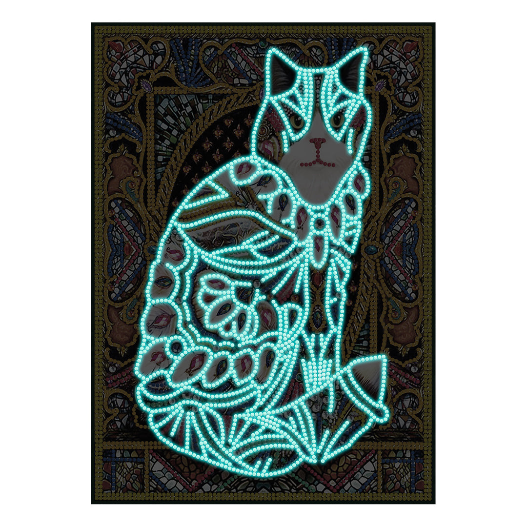 Cat | Luminous Diamond Painting Kits