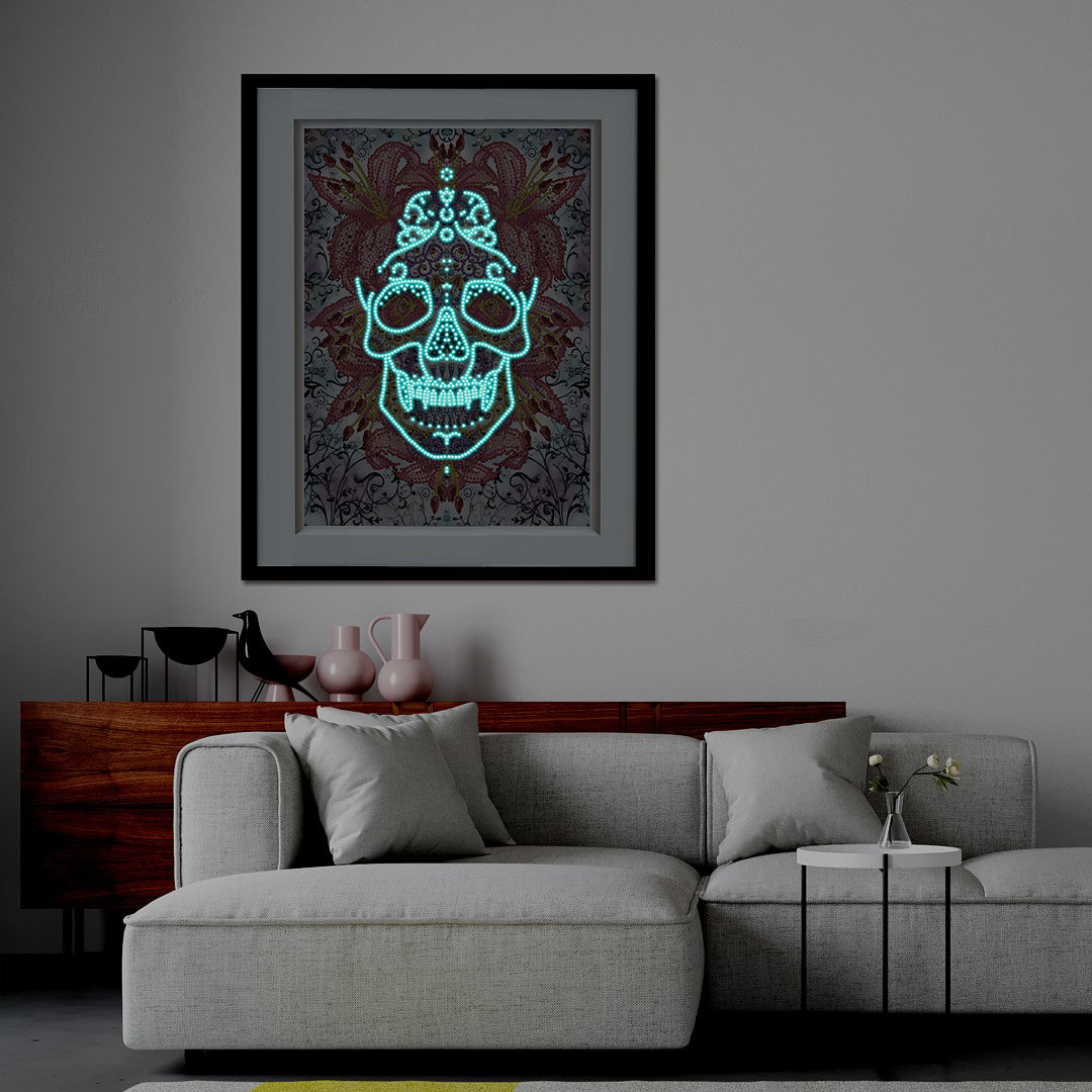 Skull | Luminous Diamond Painting Kits