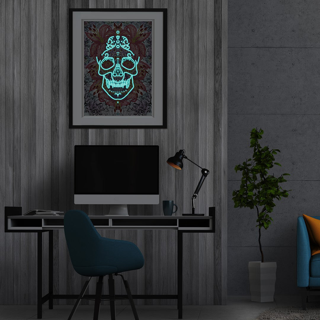 Skull | Luminous Diamond Painting Kits