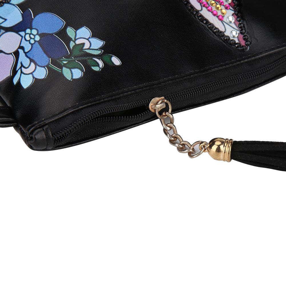 DIY butterfly shaped diamond painting one-shoulder chain lady bag