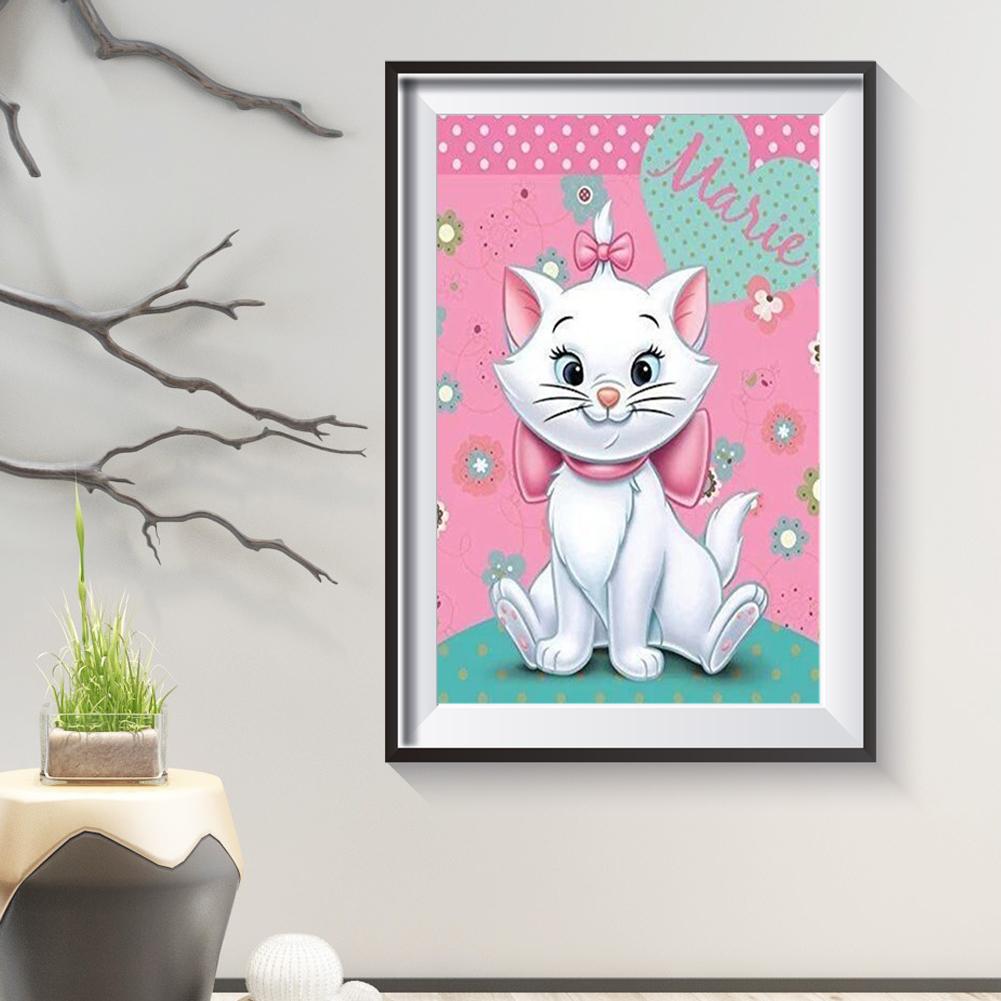 Diamond Painting | Full Round | Cute Cat