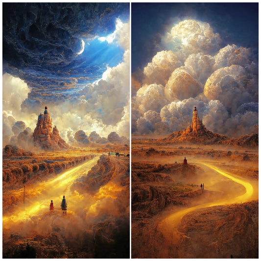 Landschaft | Vollständige Runde/Quadratische Diamond Painting Kits | 40x70cm | 50x80cm